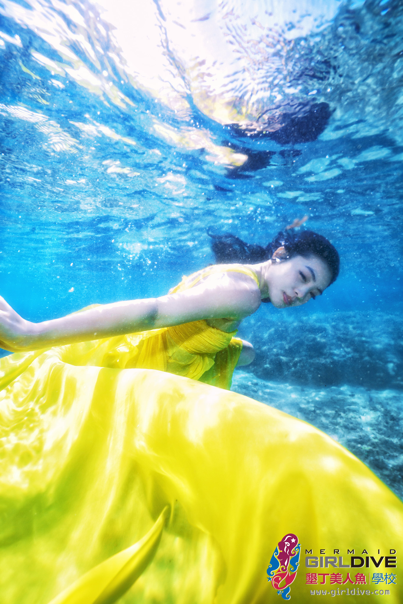 海人迷,自由潛水,水中攝影,水底婚紗,海外婚紗